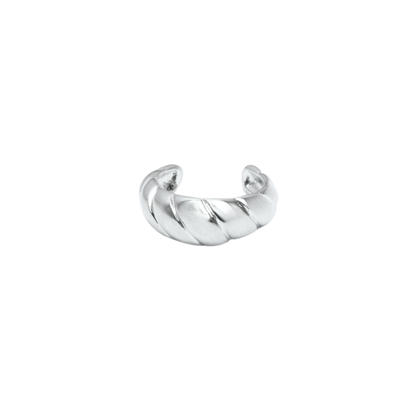 Ear Cuff Chic Plateado