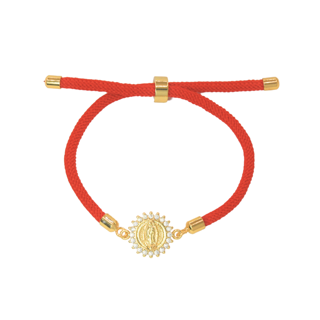 Pulsera Virgencita Rojo