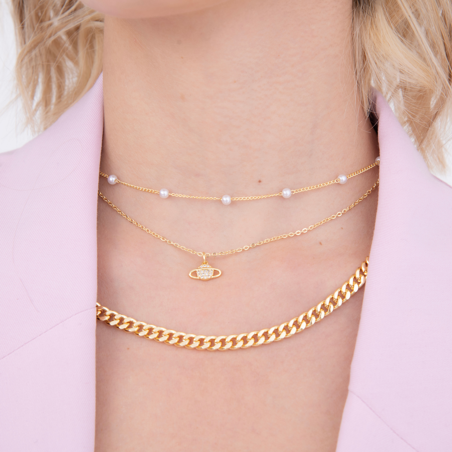 Collar saturno