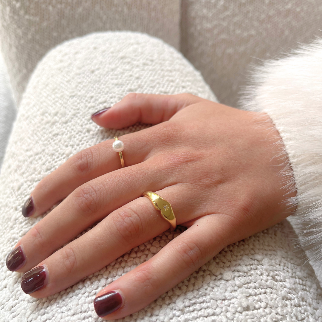 Anillo Perla