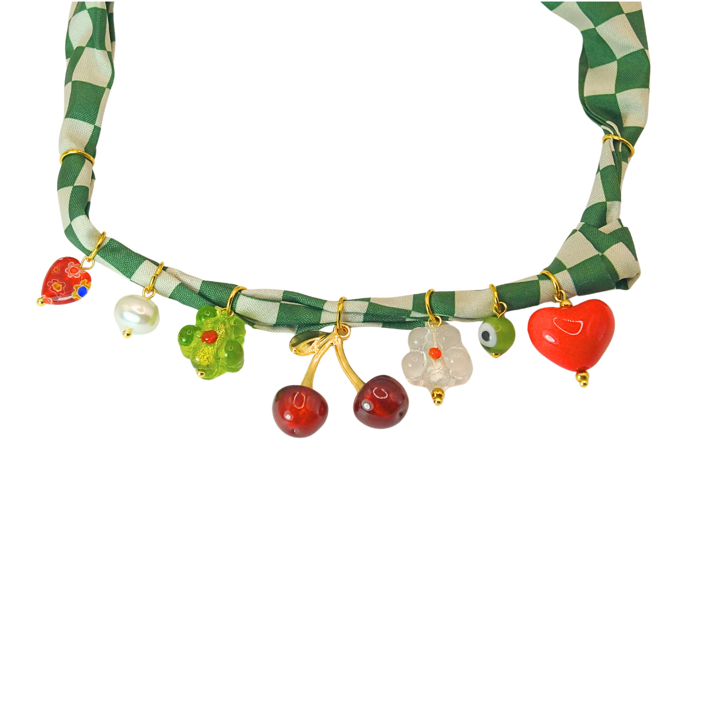 Collar bandana charms