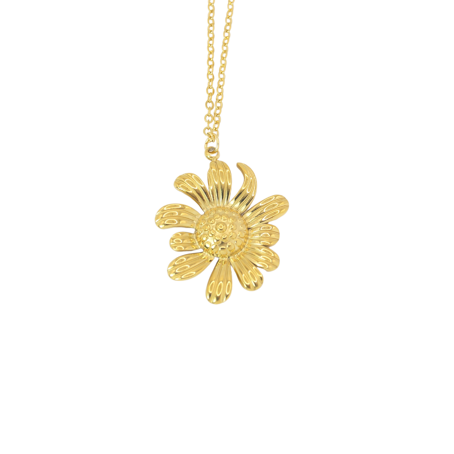 Collar girasol