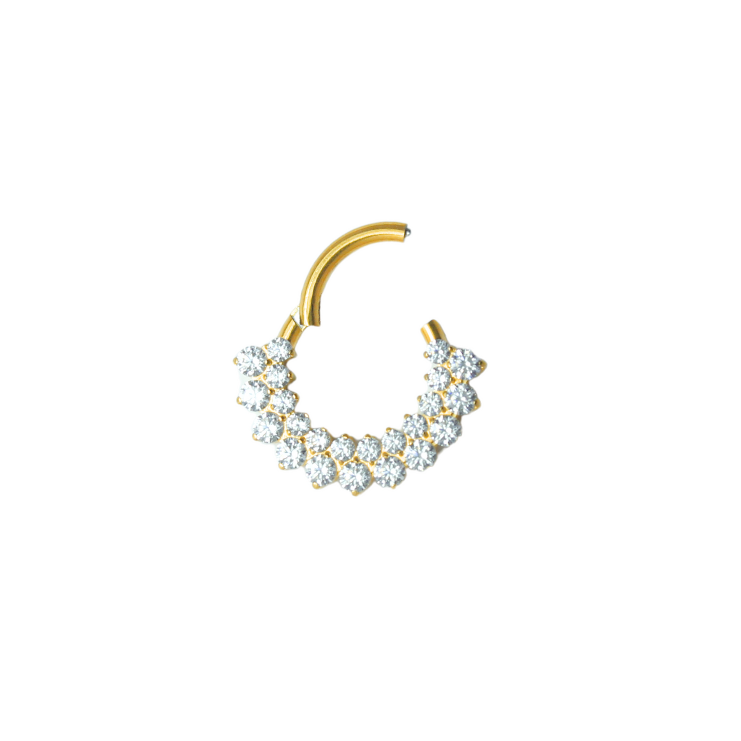 Piercing Titanio Dorado Bling