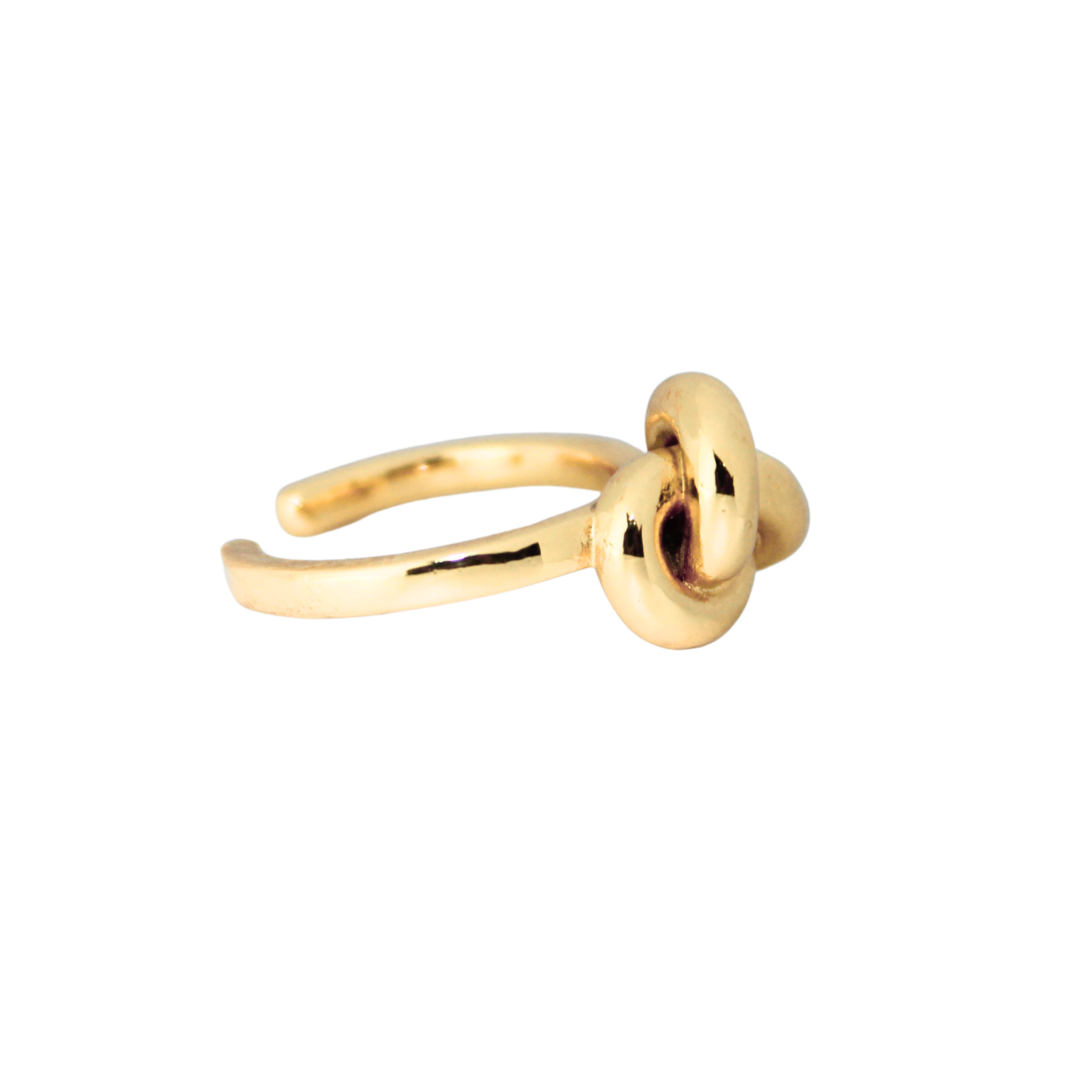 Anillo Dorado Nudo