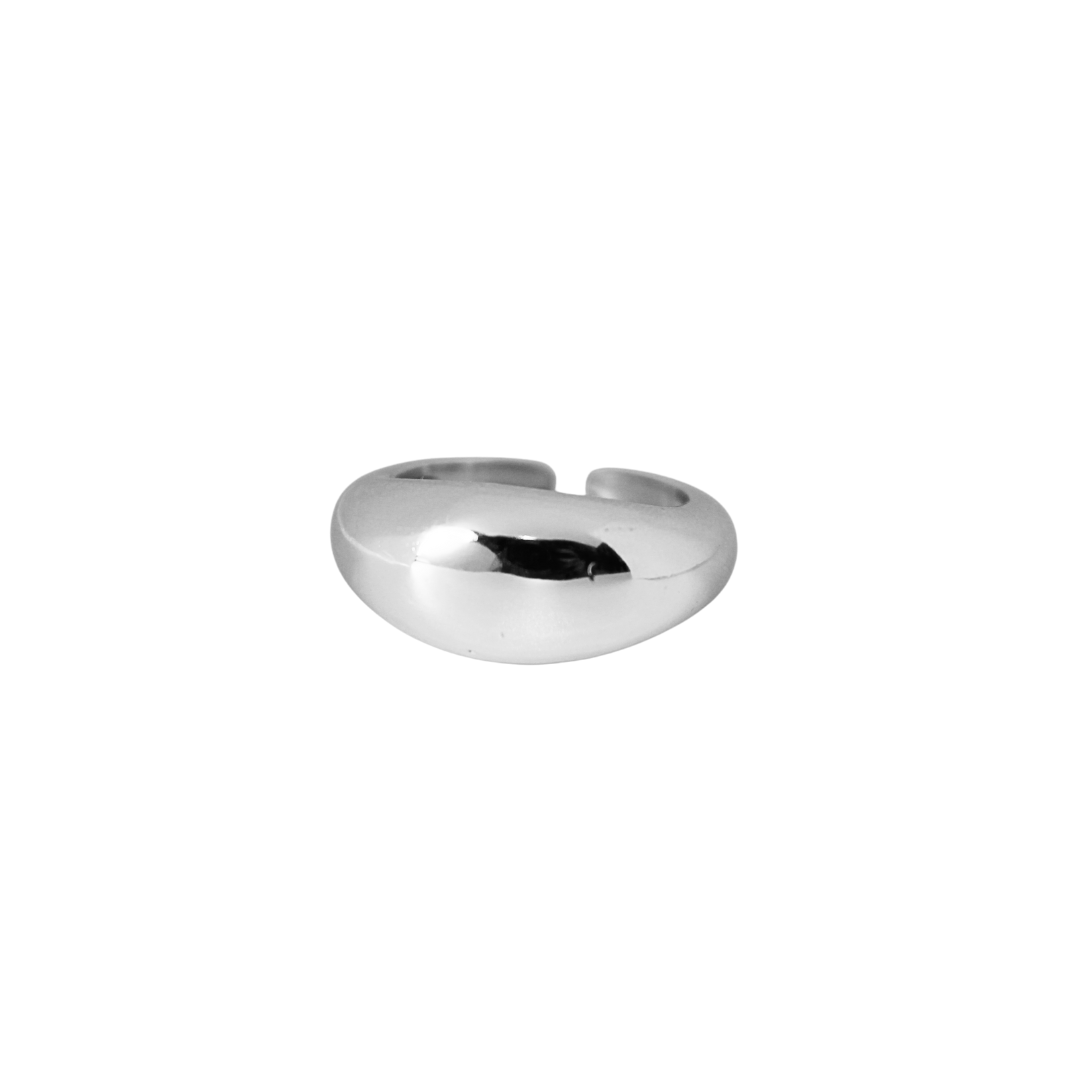 Anillo Plateado Liso