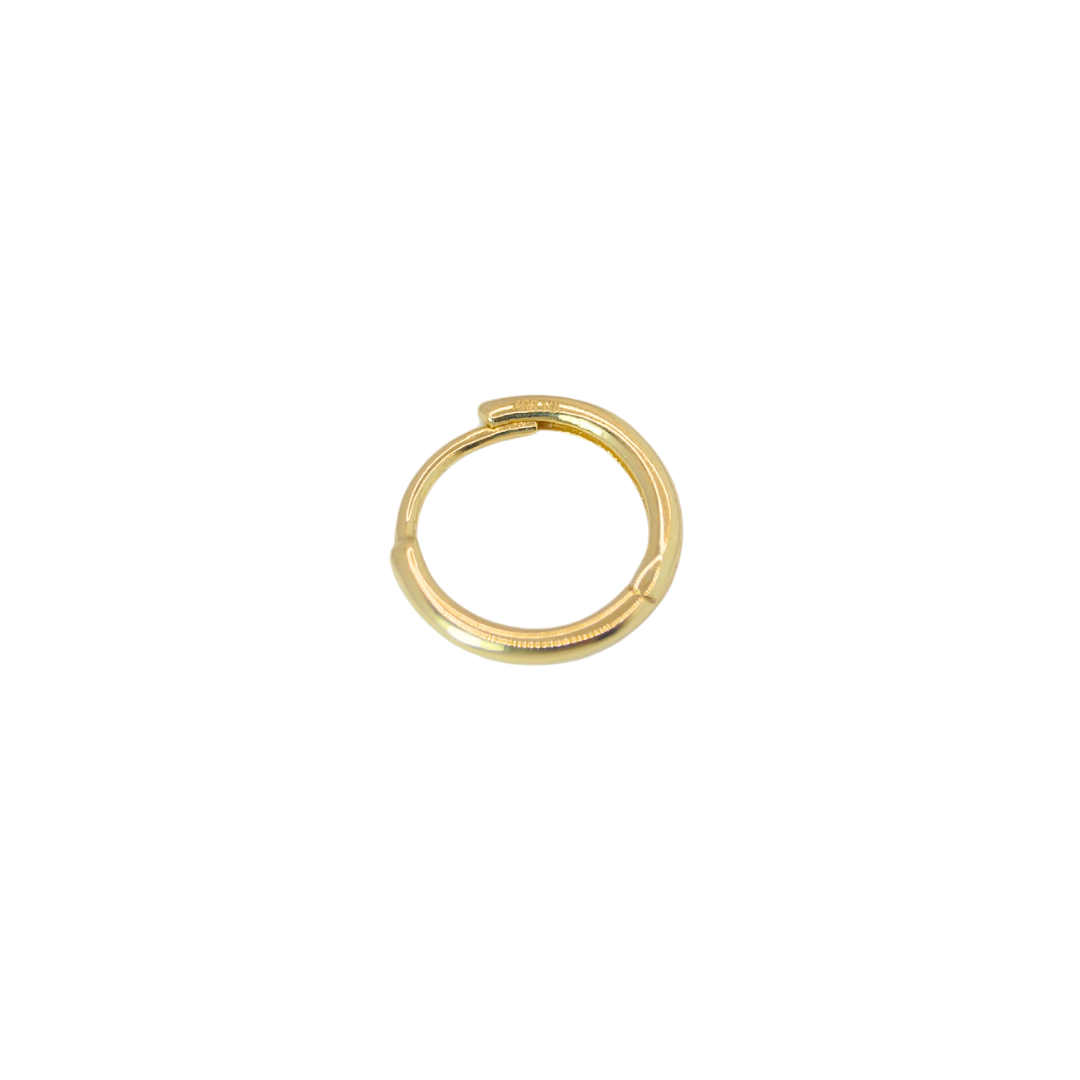 Arracada 8mm 14k