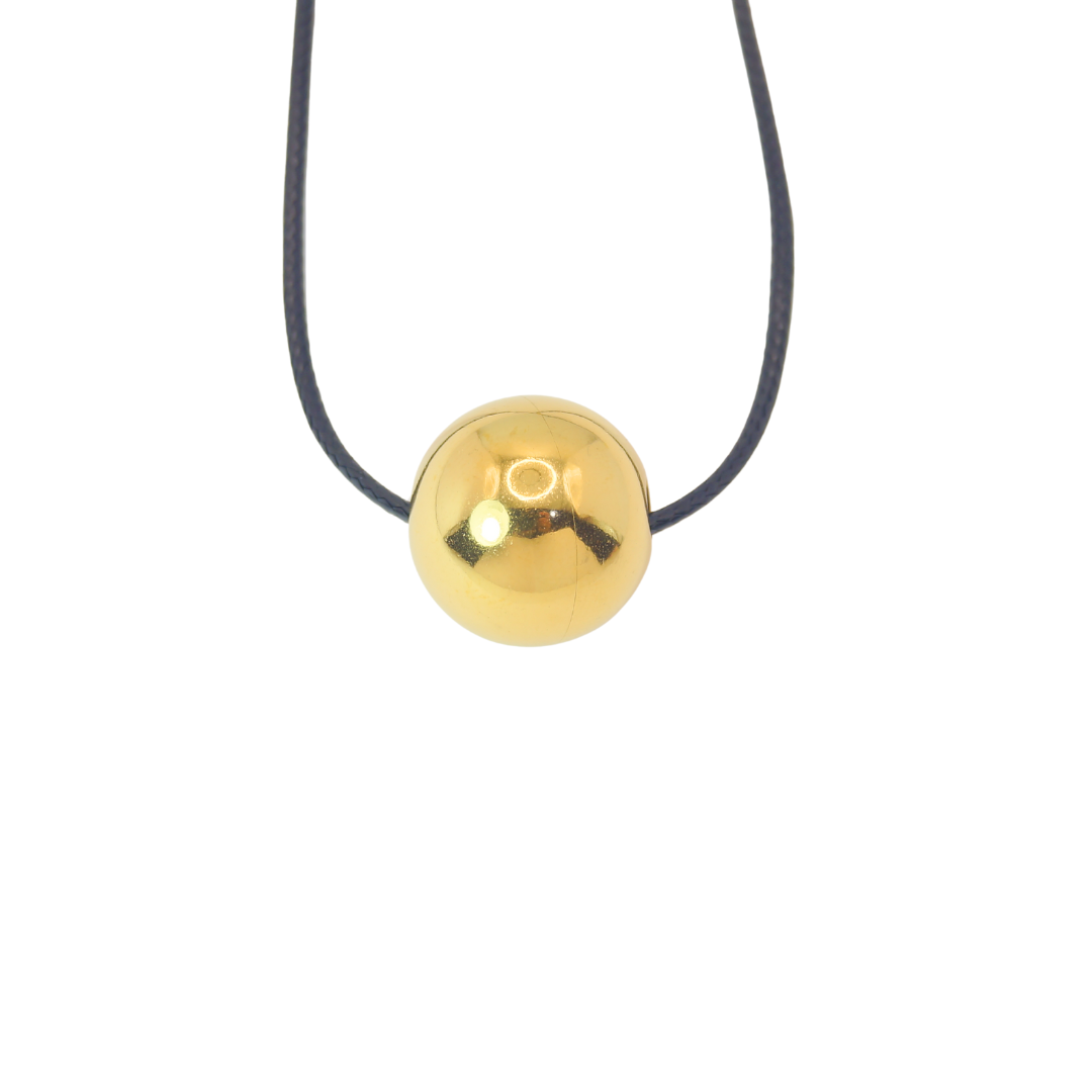 Collar esfero dorado