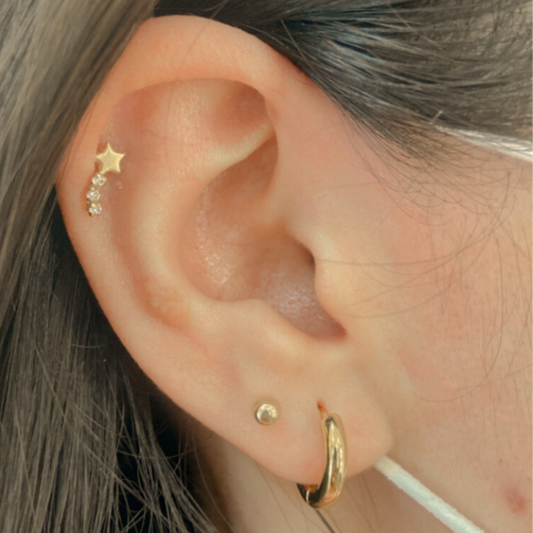 Estrella Fugaz Circonias 10k