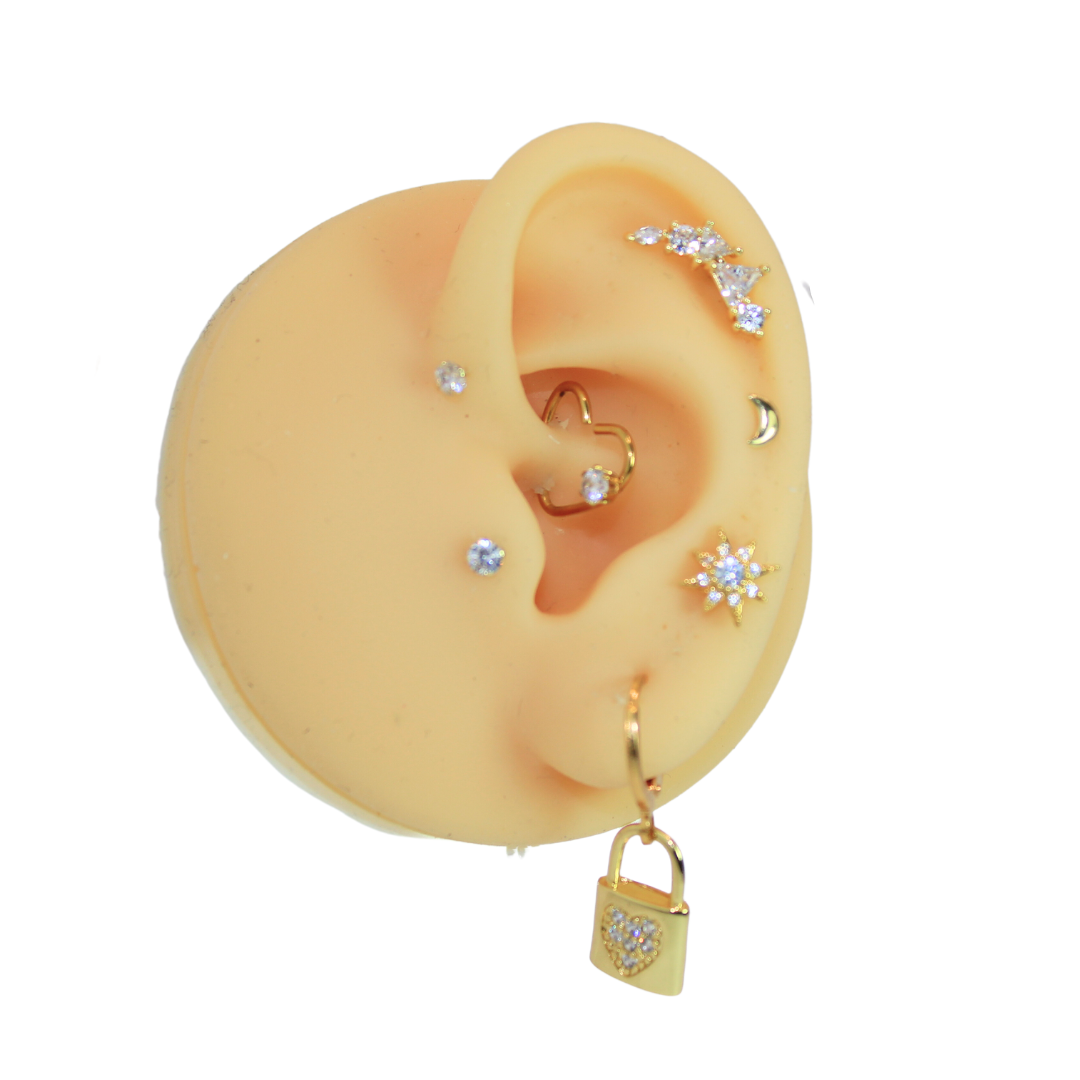 Huggie Candado Corazón