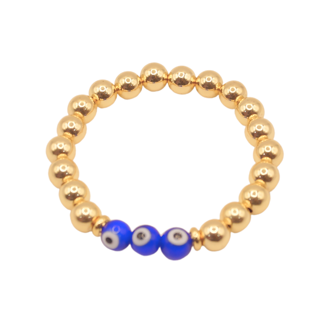 Pulsera Triple Ojo Turco