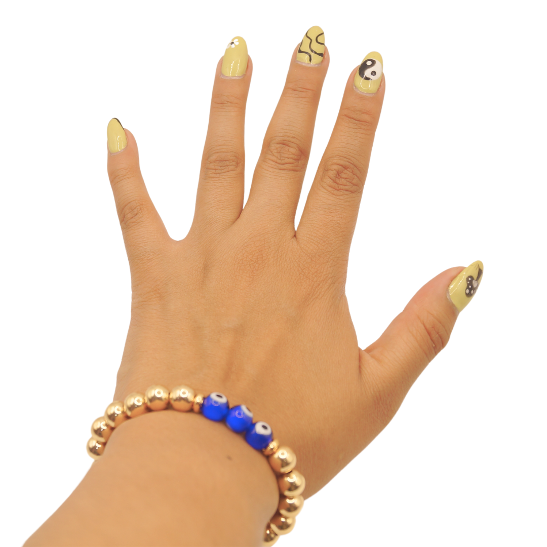 Pulsera Triple Ojo Turco