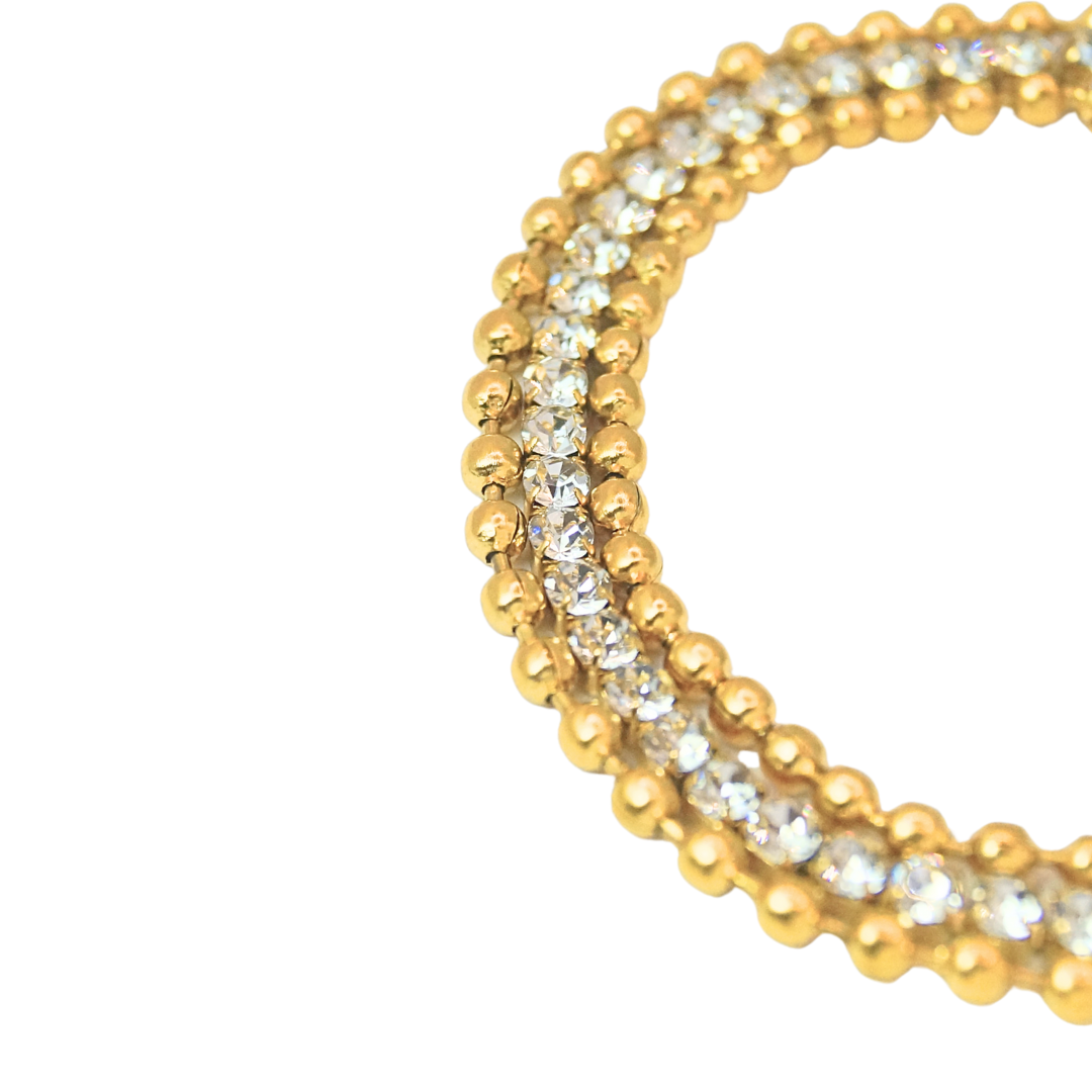 Pulsera bolita circonias