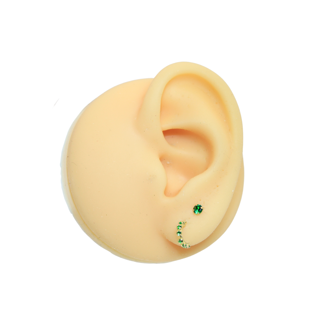 Emmerald Stud 10K