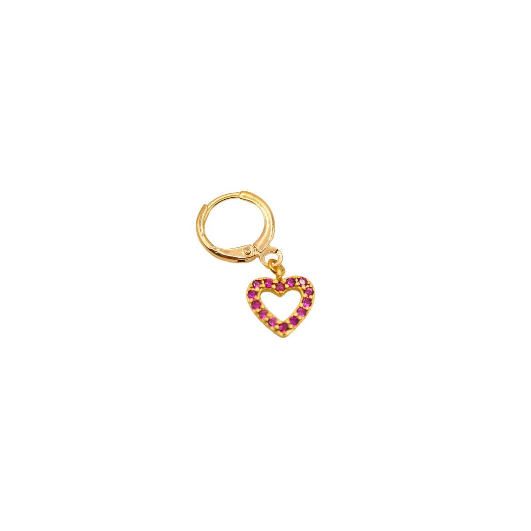 Huggie Corazón Vacío Rosa