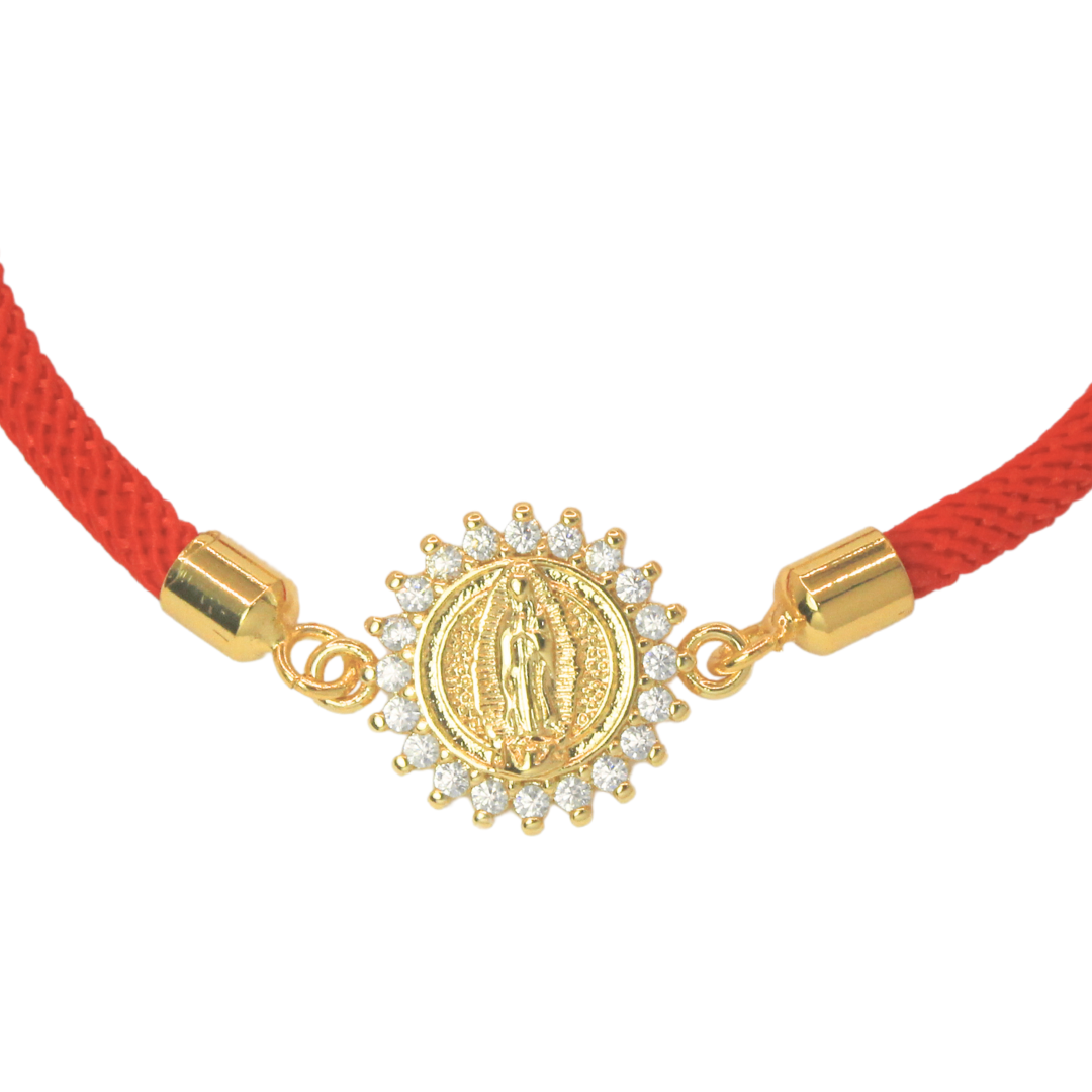 Pulsera Virgencita Rojo