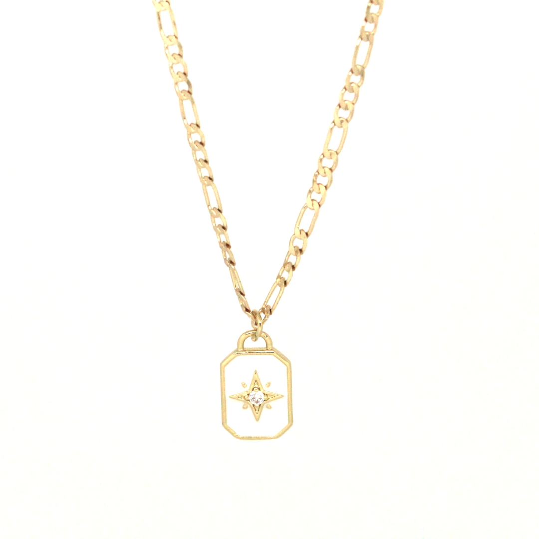 Collar Estrella Con Resinas