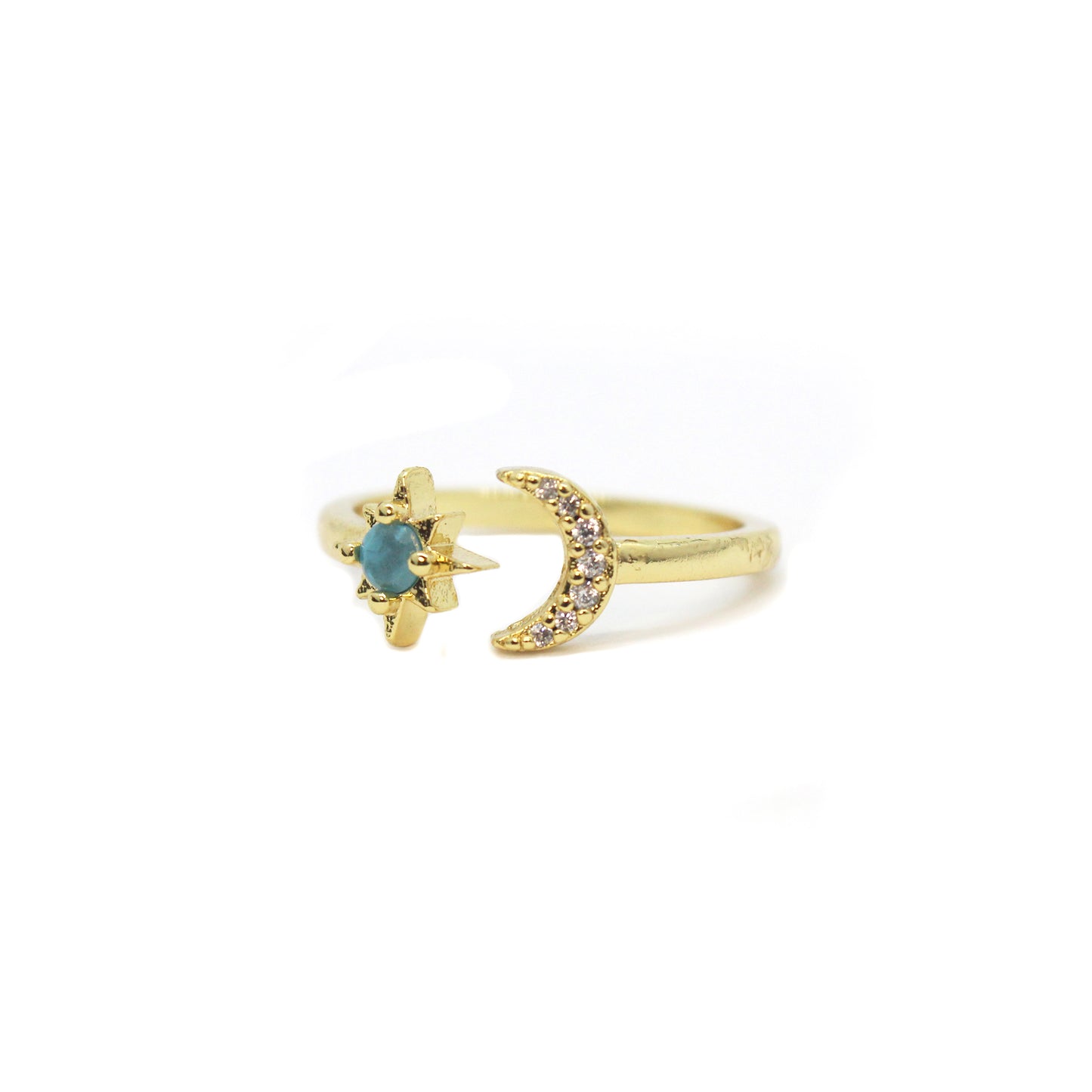 Anillo Estrella Turquesa
