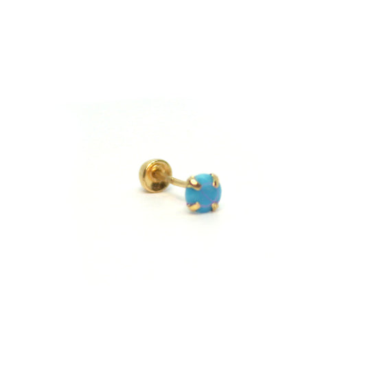 Blue Stud Mediano 10k