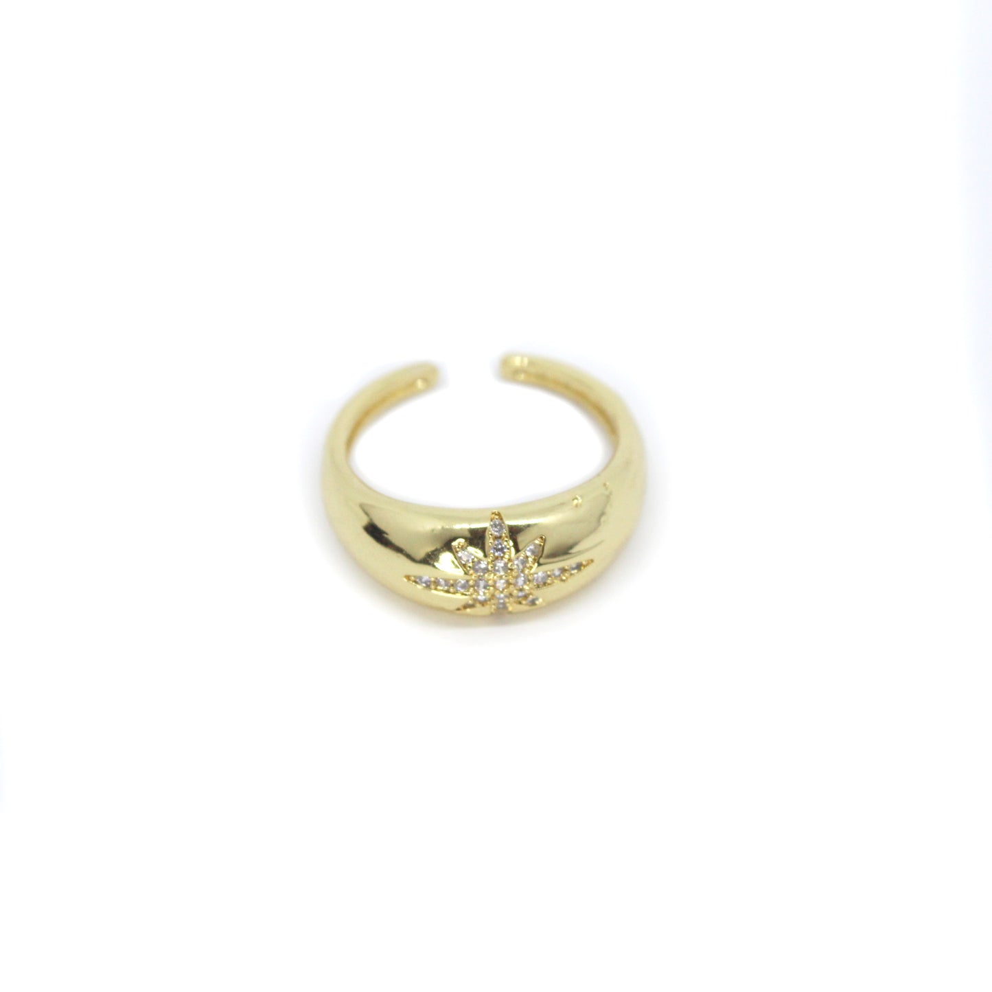 Anillo Chunky Con Circonias