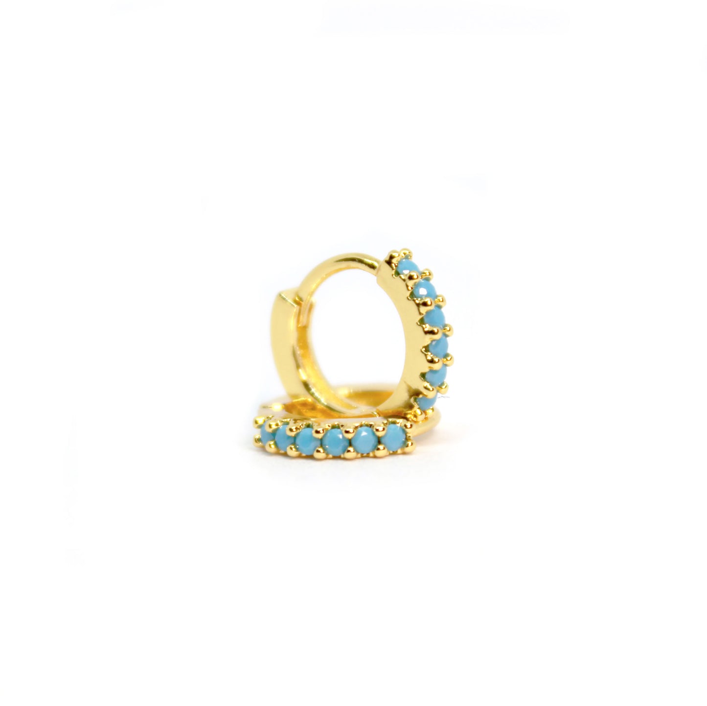 Hoop turquesa