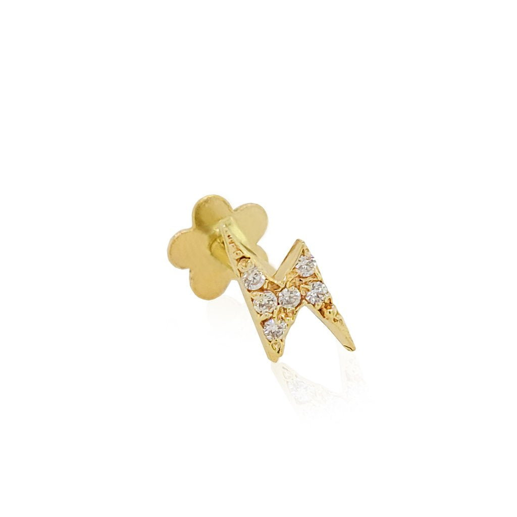 Rayito circonias 14K