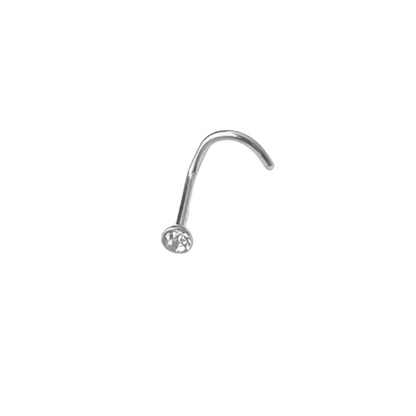 Tragus Plateado Bisel