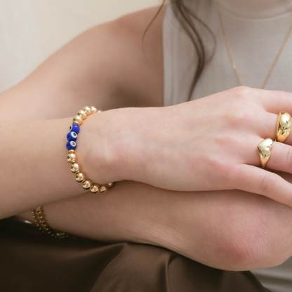 Pulsera Triple Ojo Turco