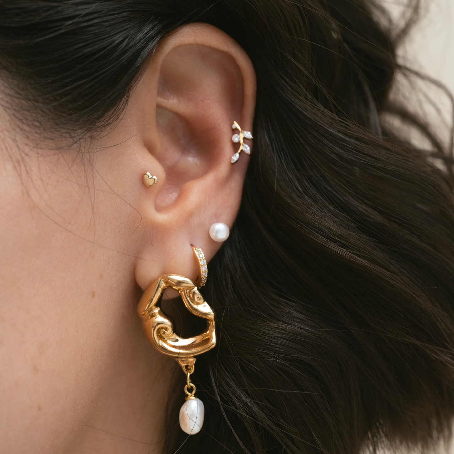 Corazón Relleno 10K