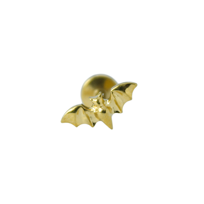Piercing Titanio Dorado Murcielago