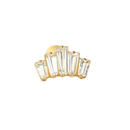 Piercing Titanio Dorado Magic