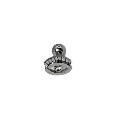 Piercing Acero Quirúrgico Plateado Ojito