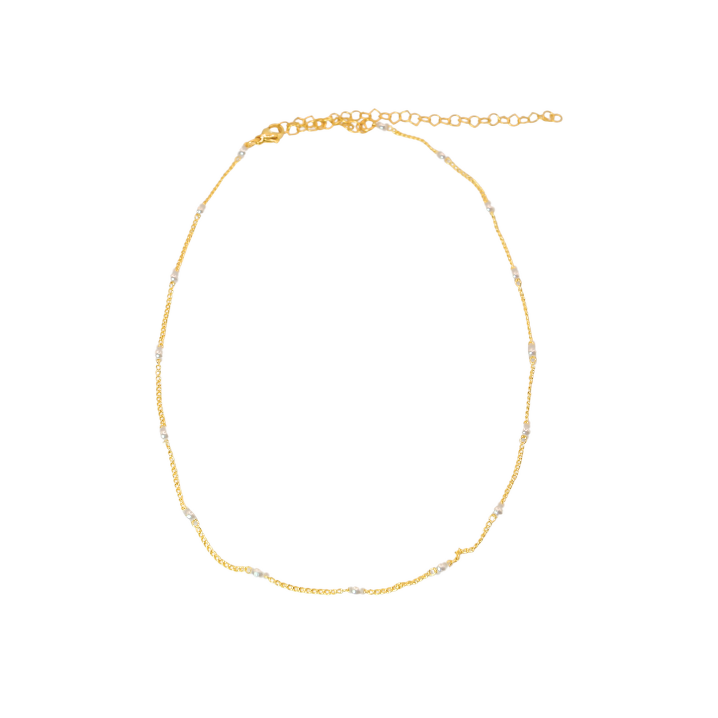 Choker Perlitas
