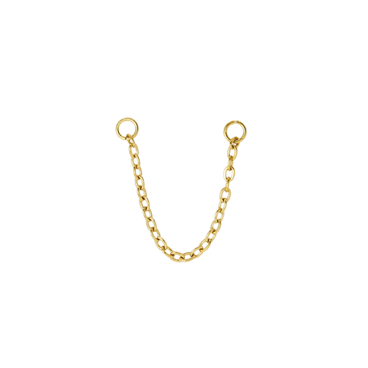 Titanio Dorado Cadenita Armable