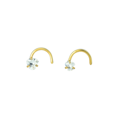 Tragus Dorado Circonia Corazón - Modelo a elegir