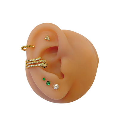 Ear Cuff Bolitas