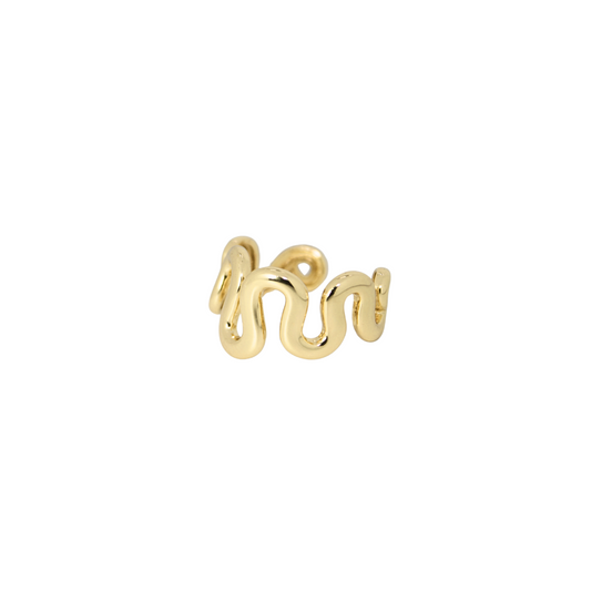 Anillo Dorado Ondas