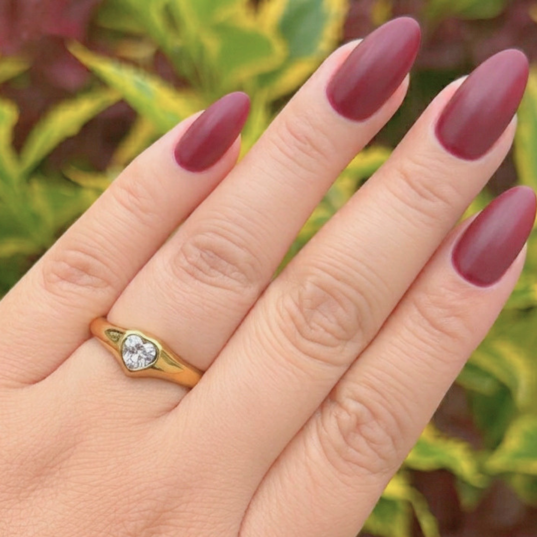 Anillo mini con circonia