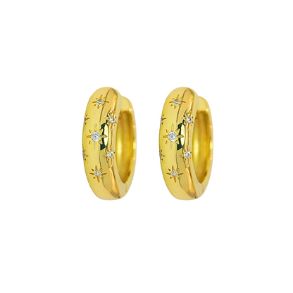 Aretes destellos big par