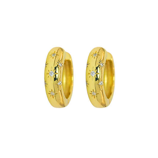 Aretes destellos big par