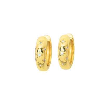 Aretes destellos big par