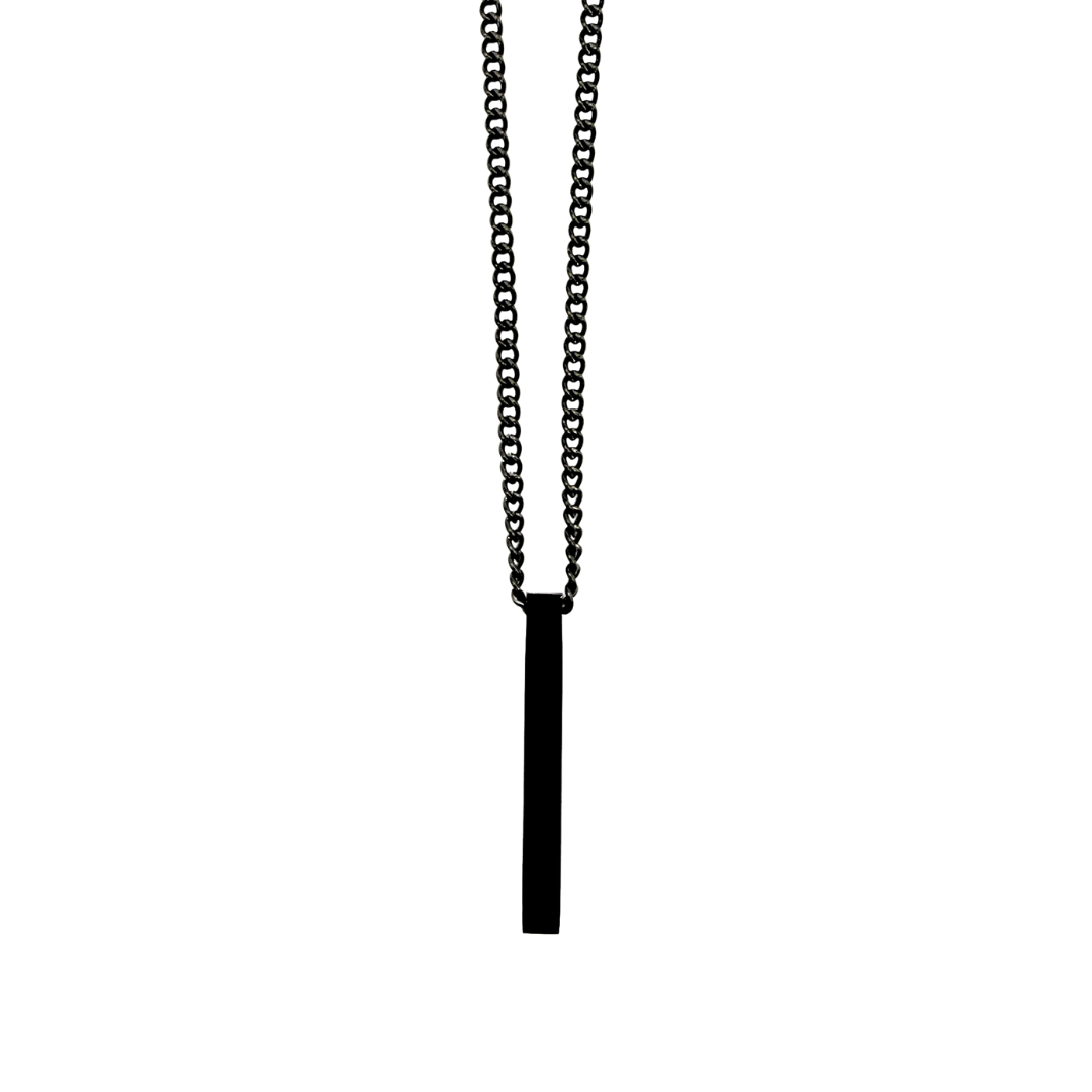 Collar fab negro acero inoxidable