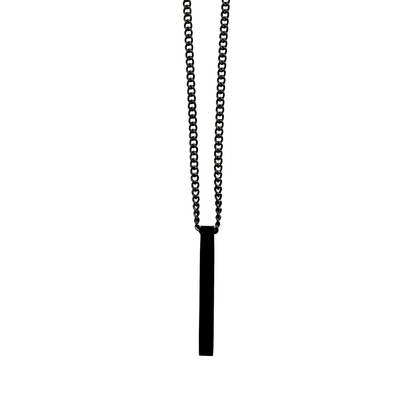 Collar fab negro acero inoxidable