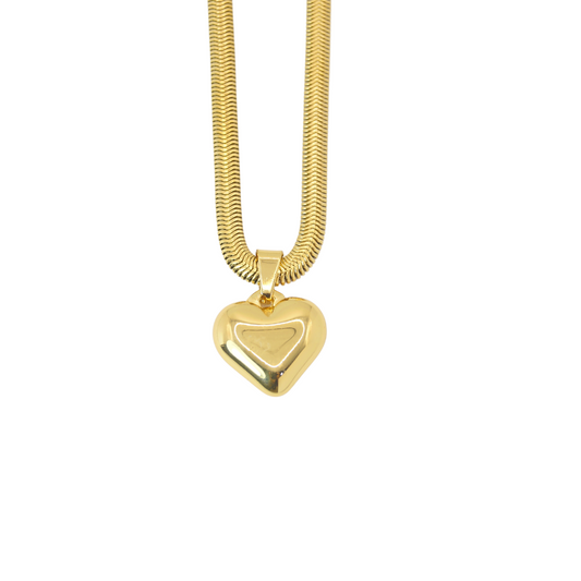 Collar paola corazón
