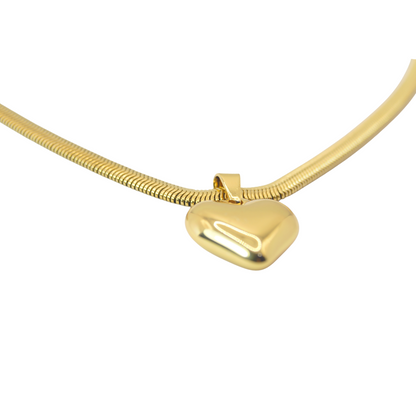 Collar paola corazón