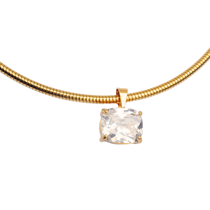 Collar circonia grande
