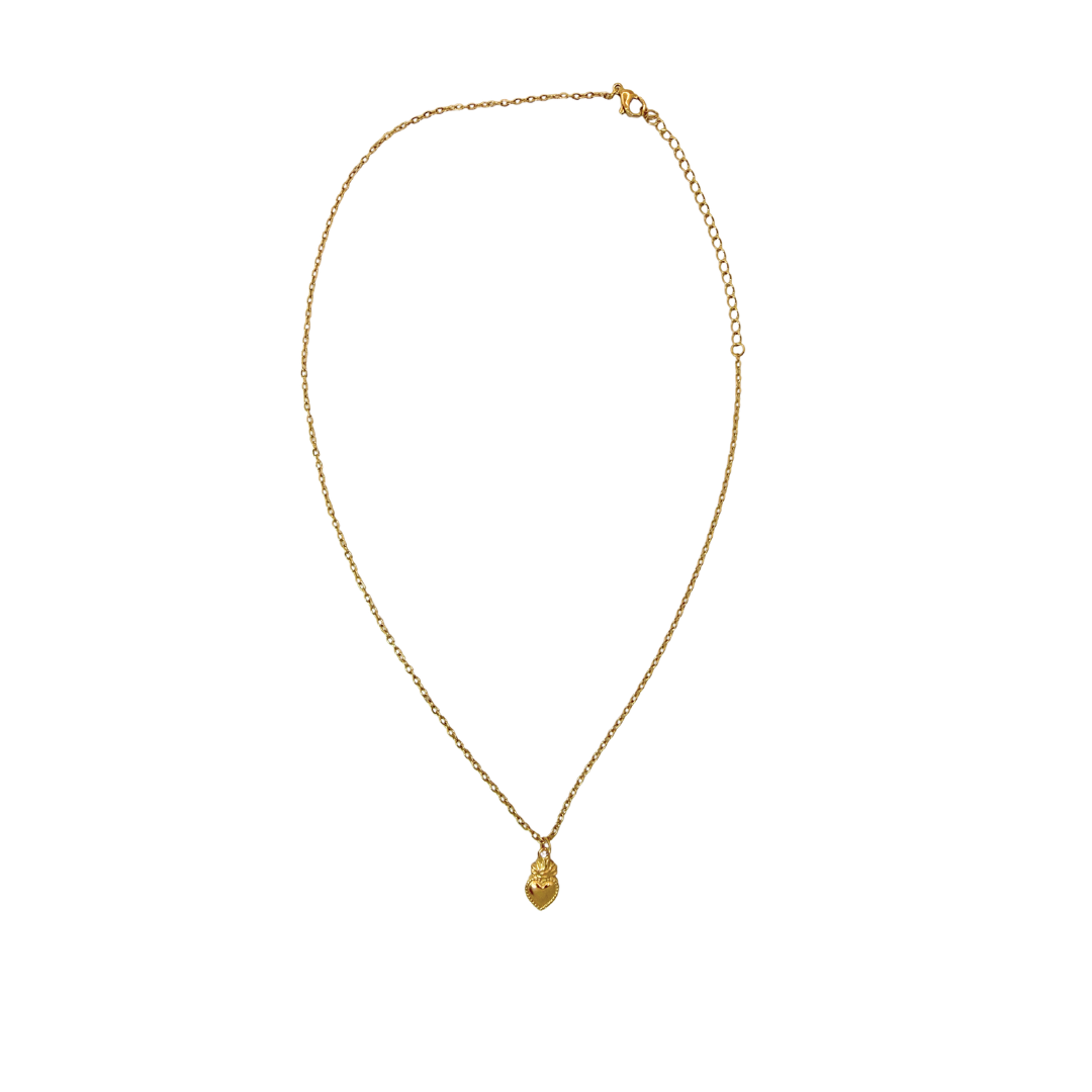 Collar sagrado corazón mini