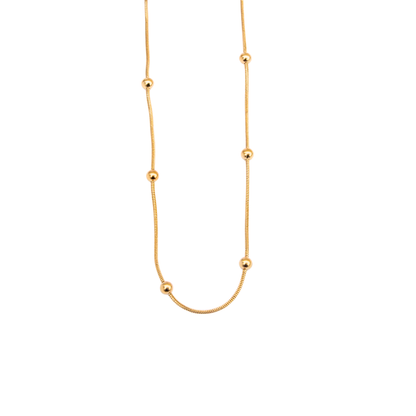 Collar bolitas chicas