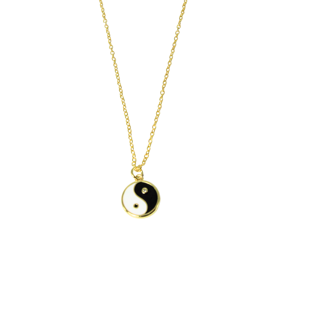 Collar Círculo Yin Yang