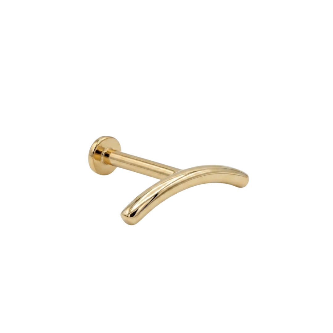 Curvo liso 14k