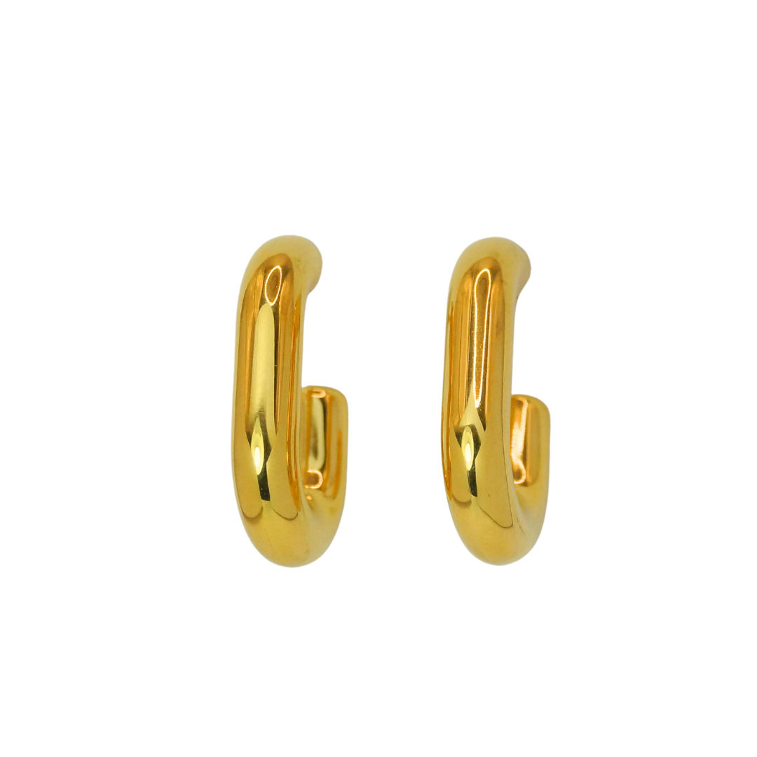 Aretes fave chunky par